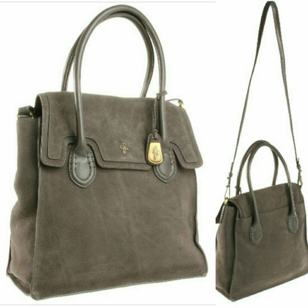 SOLD - Cole Haan Gray Suede Brooke